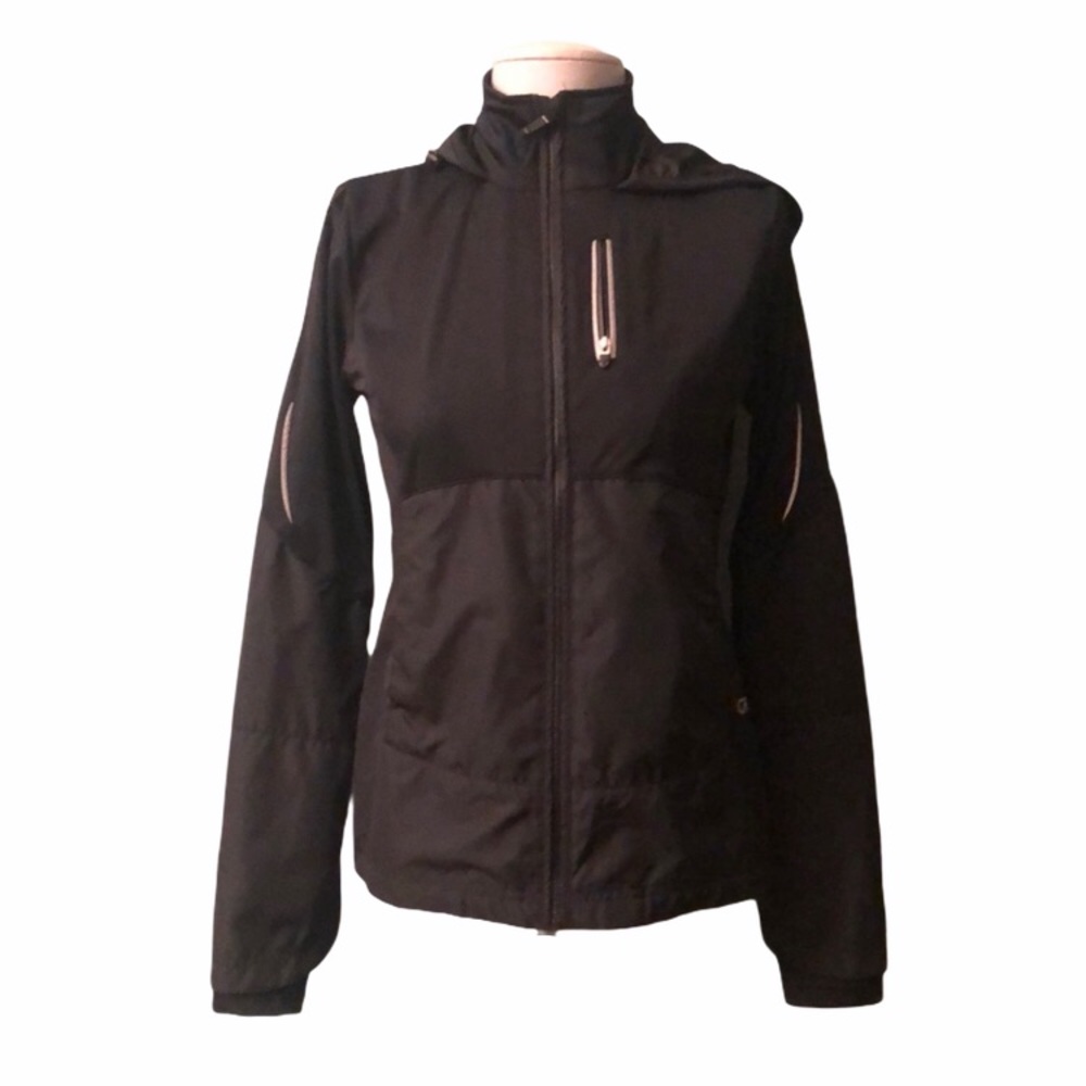 Gap fit black wind blocker jacket size XSMALL